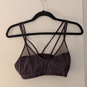 lululemon athletica purple sports bra